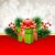 karácsonyi · üdvözlet · karácsony · üdvözlőlap · ajándék · doboz · fenyő · ágak - stock fotó © -TAlex-
