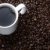 fincan · kahve · çekirdekleri · kahve · atış · alan · uzay - stok fotoğraf © 350jb