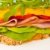 Open sandwich with melted cheese stock photo © 3523studio