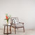 グレー · 椅子 · リビングルーム · 花 · 壁 · ホーム - ストックフォト © 3523studio