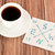 brújula · servilleta · taza · café · papel · madera - foto stock © a2bb5s