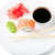 sushi · plaat · sojasaus · gember · eetstokjes · witte - stockfoto © AGorohov