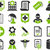 Medical bicolor icons stock photo © ahasoft