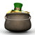 Pot Of Gold With Leprechaun Hat stock photo © albund