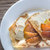 Crepes with brie and caramelized slices of apple stock photo © Alex9500