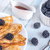 Crepes with blackberries on the wooden table stock photo © Alex9500