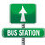 bus station road sign stock photo © alexmillos