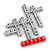 kruiswoordraadsel · puzzel · gezondheid · vak · pijn - stockfoto © almagami