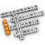 doel · kruiswoordraadsel · puzzel · oranje · opleiding - stockfoto © almagami