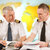 Airline pilots filling in papers in ARO stock photo © Amaviael