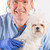 vétérinaire · chien · souriant · homme · médecin - photo stock © Amaviael