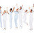 Group Of Happy Doctors Raising Their Arms stock photo © AndreyPopov