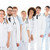 Happy Medical Team With Stethoscope stock photo © AndreyPopov