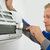 Technician Repairing Air Conditioner stock photo © AndreyPopov