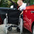 deficientes · carro · motorista · cadeira · de · rodas · retrato · estrada - foto stock © AndreyPopov