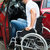 deficientes · homem · embarque · carro · sessão · cadeira · de · rodas - foto stock © AndreyPopov