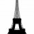 Turnul · Eiffel · siluetă · proiect · constructii · oraş · negru - imagine de stoc © angelp