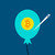 Bitcoin Balloon Concept stock photo © Anna_leni