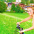 十幾歲的女孩 · 騎術 · 自行車 · 歐洲的 · 村 · 享受 - 商業照片 © Anna_Om
