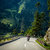 Motorcyclist on mountainous road stock photo © Anna_Om