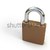 lock isolated on white stock photo © AptTone