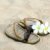 пляж · отпуск · пару · сандалии · Солнцезащитные · очки · цветы - Сток-фото © aremafoto