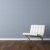 blue wall with white chair interior design stock photo © arquiplay77