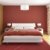 design · interior · dormitor · roşu · modern · alb · lemn - imagine de stoc © arquiplay77