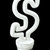 Finanzierung · Dollar · Symbol · Glühlampe · isoliert · schwarz - stock foto © Arsgera