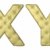 Luxury beige leather font X Y letters  stock photo © Arsgera