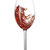 赤ワイン · ガラス · スプラッシュ · 孤立した · 白 - ストックフォト © artjazz
