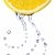 fresh water drops on lemon isolated on white stock photo © artjazz