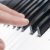 hand playing music on the piano stock photo © artjazz
