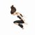 atlama · genç · dansçı · yalıtılmış · beyaz · kadın - stok fotoğraf © artjazz