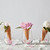 dekoratív · posta · kártya · rózsaszín · fehér · virágok - stock fotó © artjazz