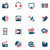Medien · Symbole · Web-Icons · Benutzer · Schnittstelle - stock foto © ayaxmr
