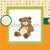 泰迪熊 · 女孩 · 嬰兒 · 背景 · 承擔 - 商業照片 © balasoiu