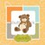 歡迎 · 嬰兒 · 卡 · 泰迪熊 · 女孩 · 背景 - 商業照片 © balasoiu