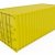 Versandkosten · Container · gelb · isoliert · weiß · 3d · render - stock foto © bayberry
