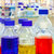 Chemical solutions in a laboratory.  stock photo © belahoche