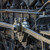 Details of old steam locomotive / engine in railway museum stock photo © Bertl123