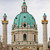 kupola · templom · Bécs · Ausztria · épület · kék - stock fotó © Bertl123