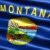 bandeira · Montana · computador · gerado · ilustração · sedoso - foto stock © bestmoose