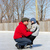 padre · insegnamento · figlia · ghiaccio · skate · outdoor - foto d'archivio © bigjohn36