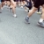 People running in city marathon on street, motion blur stock photo © blasbike