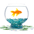 goldfish · akwarium · biały · wody · ryb · złota - zdjęcia stock © bloodua