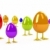 Easter Egg over white background stock photo © blotty