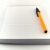 stilou · Notepad · alb · hârtie · creion · scris - imagine de stoc © bobbigmac