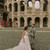 nuntă · cuplu · colosseum · Roma · Italia · Europa - imagine de stoc © boggy