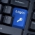knop · toetsenbord · woord · inloggen · sleutel · icon - stockfoto © borysshevchuk